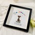 Dog Memorial Sea Glass Framed Art Loss Of Dog Gift - image 2