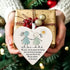 Bond of Soul Sisters Heart-Shaped Sea Glass Hanging Ornament - image 2