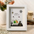 Ghost Happy Halloween Sea Glass Framed Art - White - 8" X 6" - image 0