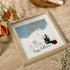 Halloween Ghost House Sea Glass Framed Art - image 2