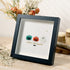 Halloween Jack O lantern And Ghost House Sea Glass Framed Art - image 1