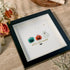 Halloween Jack O lantern And Ghost House Sea Glass Framed Art - image 2