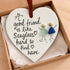 Friendship Gift A Friend Is Like Sea Glass Hanging Ornament - image 3