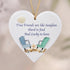 Friendship Gift True Friends Are Like Sea Glass Hanging Ornament - image 3