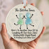 Friendship Gift Funny Friends Sea Glass Hanging Ornament - Buy 5 Get 2 Free(7 Pcs) - 2.87" × 2.87" × 0.12" - image 0