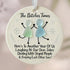 Friendship Gift Funny Friends Sea Glass Hanging Ornament - image 4