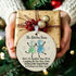 Friendship Gift Funny Friends Sea Glass Hanging Ornament - image 2