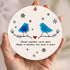 Long Distance Relationships Gifts Sea Glass Hanging Ornament - Buy 5 Get 2 Free(7 Pcs) - 2.87" × 2.87" × 0.12" - image 0