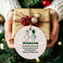 Friendship & Togetherness Round-shaped Sea Glass Hanging Ornament - image 2