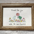 Friends Like You Make Life More Beautiful Sea Glass Framed Art - image 0
