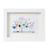 Cocktail Party Sea Glass Framed Art - White - 6" X 8" - image 10