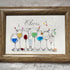 Cocktail Party Sea Glass Framed Art - image 5