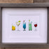 Cocktail Theme Sea Glass Framed Art - image 4
