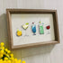 Cocktail Theme Sea Glass Framed Art - image 3