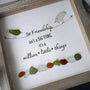 Our Friendship Is A Million Little Things Sea Glass Framed Art - image 0