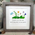 Flowers Are Like You Sea Glass Framed Art - image 6