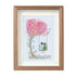 Couple On Swing Under A Love Tree Sea Glass Framed Art - Walnut Brown - 8" X 6" - image 10
