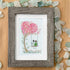 Couple On Swing Under A Love Tree Sea Glass Framed Art - image 5