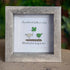 Four-leaf Clover Friendship Sea Glass Framed Art - image 6