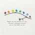 Family Birds On Branch Sea Glass Framed Art - image 2