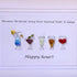 Happy Hour Colourful Sea Glass Framed Art Gift For Cocktail Lover - image 6