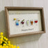 Happy Hour Colourful Sea Glass Framed Art Gift For Cocktail Lover - image 3