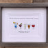 Happy Hour Colourful Sea Glass Framed Art Gift For Cocktail Lover - image 5