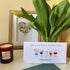 Happy Hour Colourful Sea Glass Framed Art Gift For Cocktail Lover - Seaglass Card - 6" X 8" - image 1