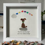 Dog Memorial Sea Glass Framed Art Loss Of Dog Gift - image 0