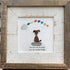 Dog Memorial Sea Glass Framed Art Loss Of Dog Gift - image 5