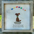 Dog Memorial Sea Glass Framed Art Loss Of Dog Gift - image 6
