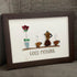 Good Morning Coffee Pot And Mugs Sea Glass Framed Art - image 9