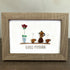 Good Morning Coffee Pot And Mugs Sea Glass Framed Art - image 10