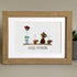 Good Morning Coffee Pot And Mugs Sea Glass Framed Art - image 11