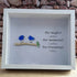 Laughs Memories and Friendship Birds Sea Glass Framed Art - image 11