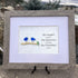 Laughs Memories and Friendship Birds Sea Glass Framed Art - image 10