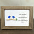 Laughs Memories and Friendship Birds Sea Glass Framed Art - image 9