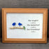 Laughs Memories and Friendship Birds Sea Glass Framed Art - image 4