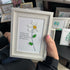 Teacher Gift Daisy Flower Sea Glass Framed Art - image 2