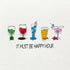 Cocktail Parties Happy Hour Sea Glass Framed Art - image 5