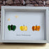 Happy Thanksgiving Pumpkin Sea Glass Framed Art - image 9