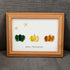 Happy Thanksgiving Pumpkin Sea Glass Framed Art - image 7