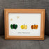 Happy Thanksgiving Pumpkin Sea Glass Framed Art - image 7