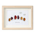 Fall In Love Autumn Trees Sea Glass Framed Art - Oak - 6" X 8" - image 9