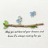 May You Achieve Dreams Birds Sea Glass Framed Art Family Gift - image 2