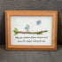 May You Achieve Dreams Birds Sea Glass Framed Art Family Gift - image 3