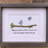 May You Achieve Dreams Birds Sea Glass Framed Art Family Gift - image 0