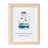 Sea Bottle Sea Glass Framed Art Inspirational Gift - Oak - 8" X 6" - image 9