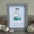 Sea Bottle Sea Glass Framed Art Inspirational Gift - image 5