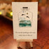 Sea Bottle Sea Glass Framed Art Inspirational Gift - Seaglass Card - 8" X 6" - image 1